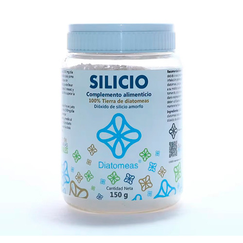 Asimilar silicio orgánico con tierra de diatomeas para consumo humano 