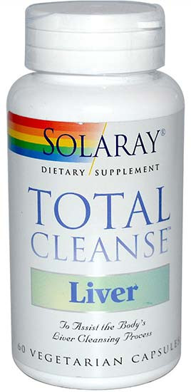 total cleanse liver solaray composicion
