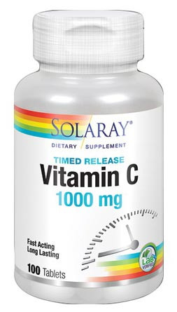 Vitamina C Solaray Vitamina C 1 Gramo