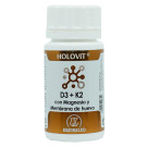 Holovit D3+K2 con Magnesio y Membrana huevo 50 cápsulas
