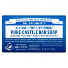 Jabón en Barra de Menta Dr. Bronners