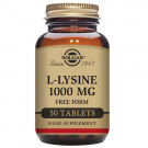 L-Lisina 1000mg 50 Comprimidos Solgar
