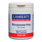 Manganeso 4 mg Lamberts