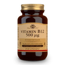 Vitamina B12 500 mcg de Solgar 50 Cápsulas