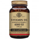 Vitamina D3 4000 UI Solgar 120 Cápsulas
