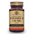 Vitamina E 200 UI 134 mg Solgar 250 Cápsulas Blandas