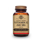 Vitamina E 400 UI 268 mg Solgar 100 Cápsulas Vegetales