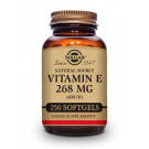 Vitamina E 400 UI 268 mg Solgar 250 Cápsulas Blandas