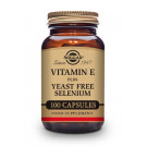 Vitamina E con Selenio Solgar 100 Cápsulas