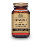 Vitamina E con Selenio Solgar 50 Cápsulas