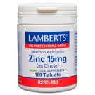 Zinc 15 mg 180 comprimidos