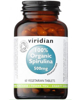 100% Espirulina Orgánica 500 mg