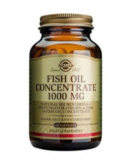 Aceite de Pescado Concentrado 1000 mg Solgar