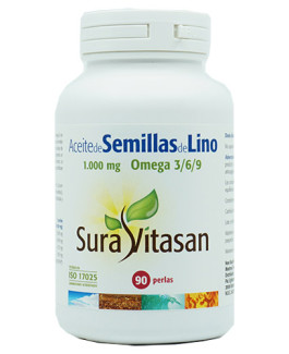 Perlas de Aceite de Semillas de Lino
