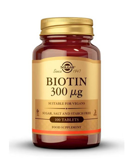 Biotina 300 Solgar