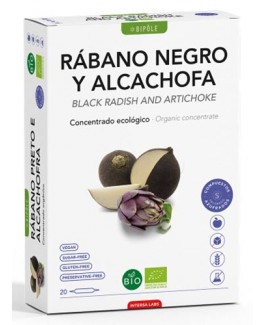 Rábano negro y Alcachofa Bipole (20 ampollas)