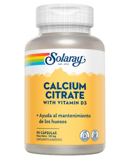 Calcio Citrato de Solaray