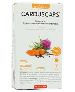 Carduscaps (Cardo mariano, Curcumina encapsulada y Pimienta negra)