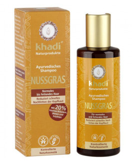 Champú Ayurveda Nutgrass Khadi