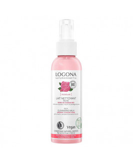 Leche limpiadora Rosas y Aloe Bio Logona