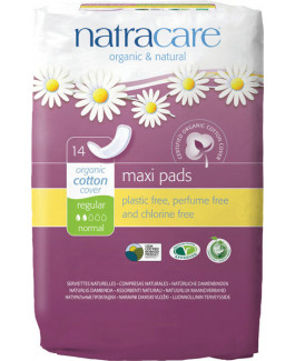 Compresas Ecológicas Maxi Natracare