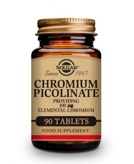 Picolinato de Cromo Solgar 100mcg