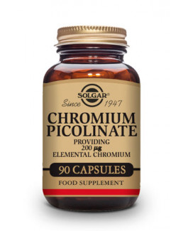 Picolinato de Cromo Solgar 200 mcg