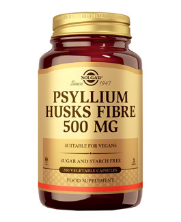 Fibra de Cáscara de Psyllum 500 mg Solgar