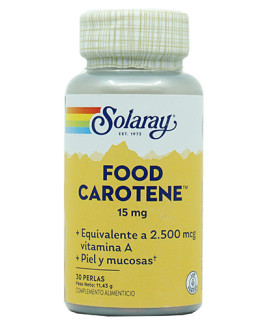 Food Carotene de Solaray