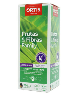 Frutas & Fibras Acción suave Jarabe