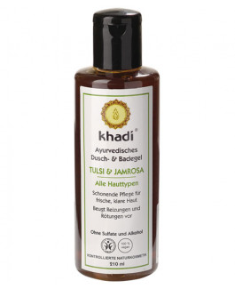 Gel Tulsi y Jamrosa Khadi