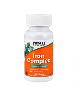 Iron Complex 18 mg de NOW