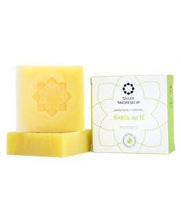 Jabón Natural Árbol del Té Madreselva Cosmética Natural