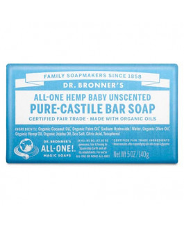 Jabón en Barra de Menta Dr. Bronners
