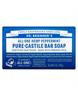 Jabón en Barra de Menta Dr. Bronners