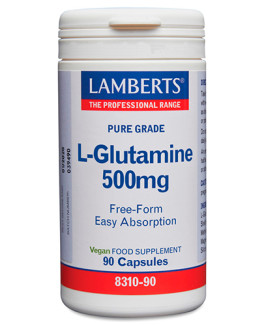 L-Glutamina 500 mg Lamberts