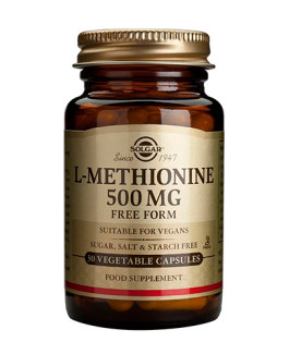 L-Metionina 500 mg Solgar
