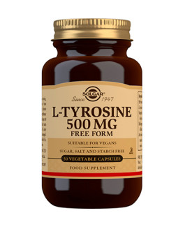 L-Tirosina 500 mg Solgar