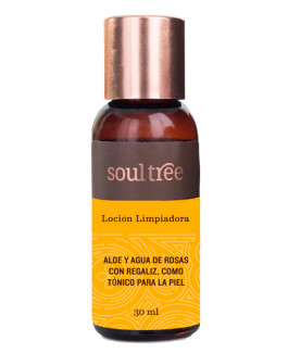 Loción Limpiadora Agua de Rosas y Aloe 