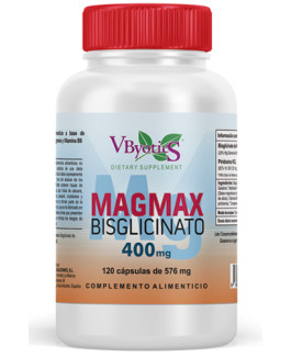 Magmax - Bisglicinato de Magnesio 400 mg de VByotics