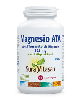 Magnesio ATA (Acetil Taurinato de Magnesio 821 mg)