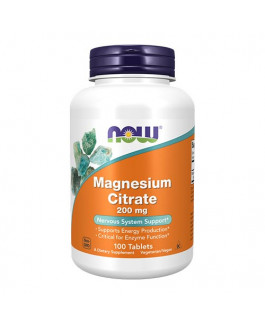 Magnesium Citrate 200 mg de NOW