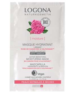 Mascarilla Relajante Rosas y Aloe Bio Logona