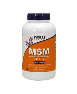 MSM 1500 mg de NOW