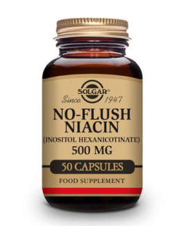 Niacina No Ruborizante 500 mg Solgar