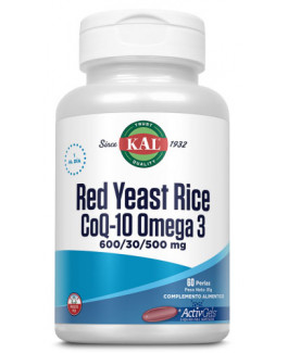 Red Yeast Rice, Coq10, Omega 3 de Kal