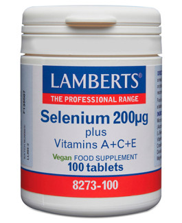 Selenio 200 mcg Vitaminas A+C+E