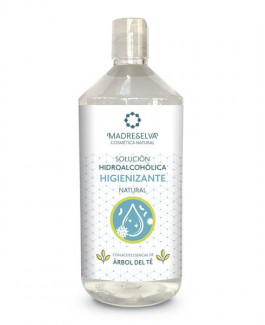 Solución Hidroalcohólica Higienizante Natural con 0,3% Aceite de Árbol de Té