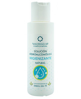 Solución Hidroalcohólica Higienizante Natural con 0,3% Aceite de Árbol de Té