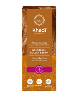 Tinte Vegetal Castaño Dorado Khadi